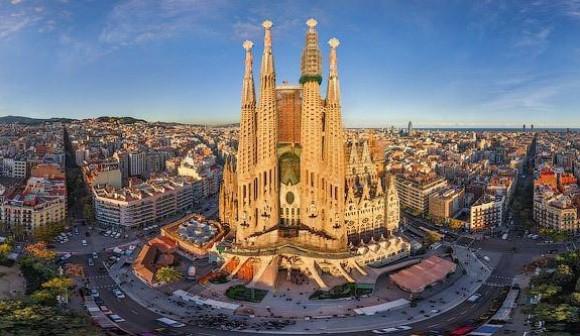 officialgaudi's tweet photo. 1883 rules! Designing Barcelona cathedral called Sagrada Familia.With my changes in its style,it looks much cooler;) http://t.co/pAuhXTdpEJ