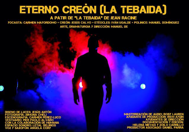 Miércoles, 20 de Mayo a las 20:00, otro día #EternoCreón en @TeatroGalileoGS. @Manueldomingez_ <a href="/HelenaNievas/">Elena Vallespín</a>