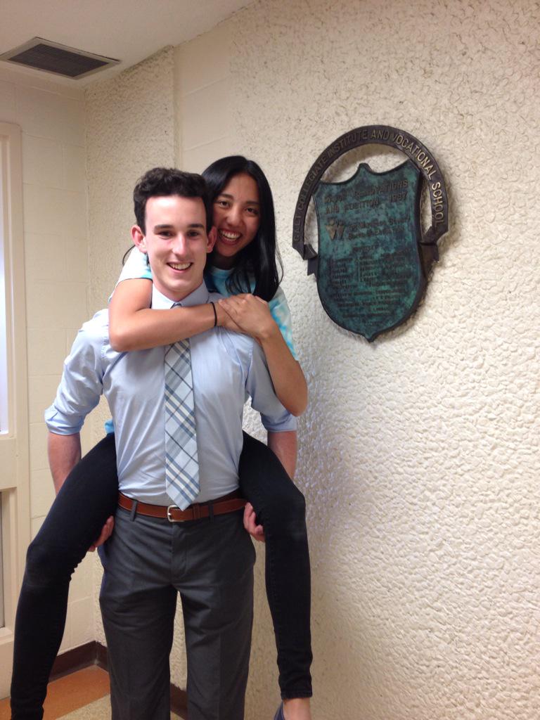 Congratulations to your 2015-2016 Student Captains Ethan Paddock and Emma Buck! Fantastic campaigning done by all!