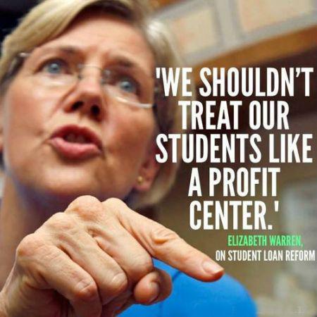 UIowaforWarren's tweet photo. "We shouldn't treat our students like a profit center."- @SenWarren #RunWarrenRun #Hawkeyes4Warren #RWRIowa #IACaucus http://t.co/Abw8UQvist