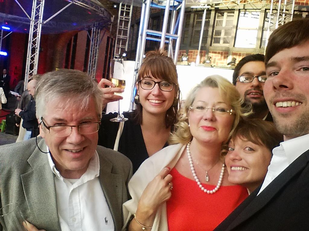 Yeah, selfie beim #madeinde Award!  #wirgruenden @Unitymedia_PR
