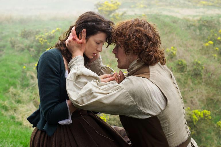 KristinDSantos's tweet photo. #Outlander fans, you should be happy re: this  http://t.co/LyNA7B1jpa @Outlander_Starz @SamHeughan @caitrionambalfe http://t.co/X4gBmskZK6