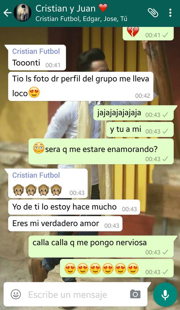 En los grupos de wasap de los tios nada de mariconadas, es un no parar de pornografia y criticar a las mujeres..