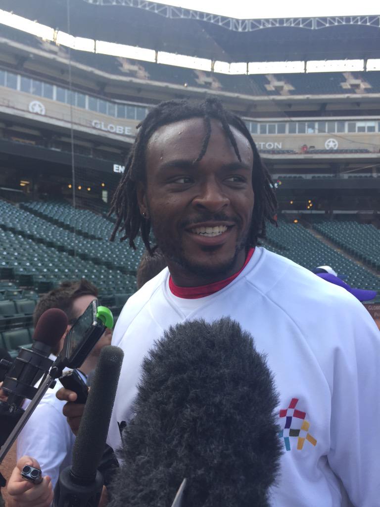 Happy bday Brandon Carr!! Carr on Byron Jones: \"Exactly what you want in a young guy.\" 