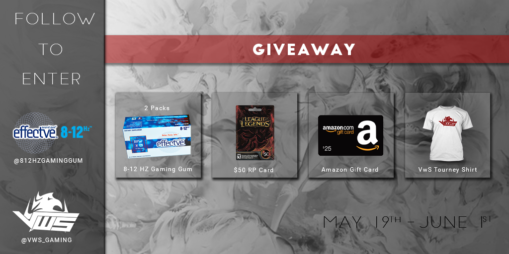 To announce our partnership with @812HzGamingGum we're giving away some incredible prizes. RT &amp; Follow to win!