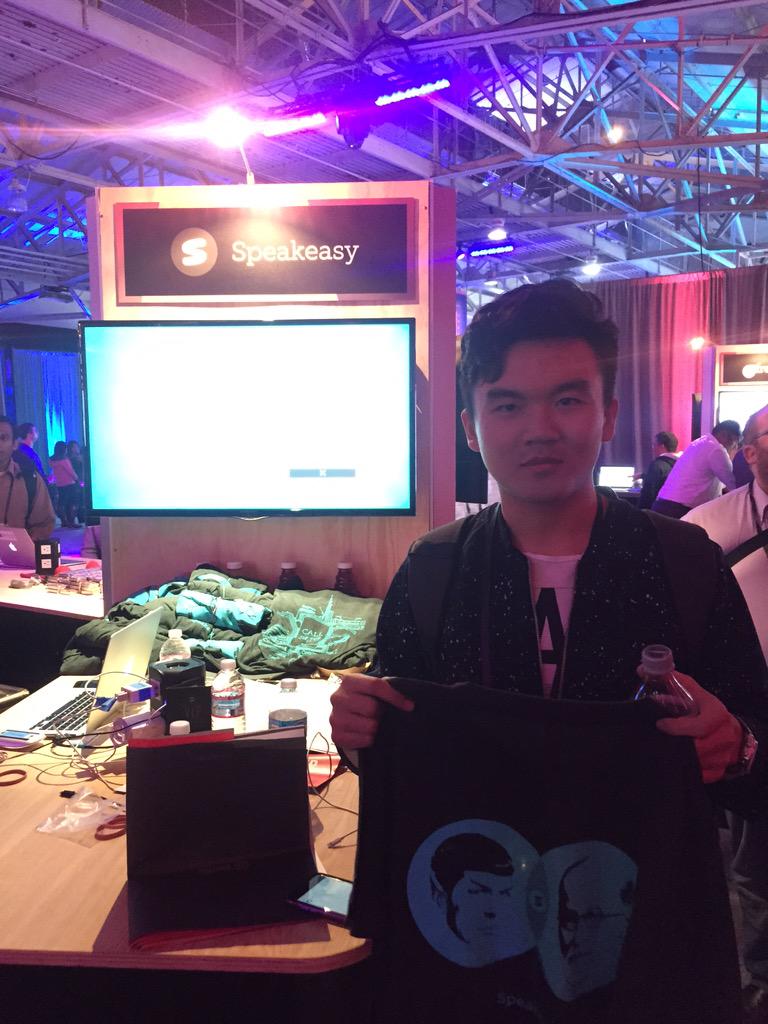 franklsf95's tweet photo. #speakeasy at Twilio Signal http://t.co/sHdm79Kf6z