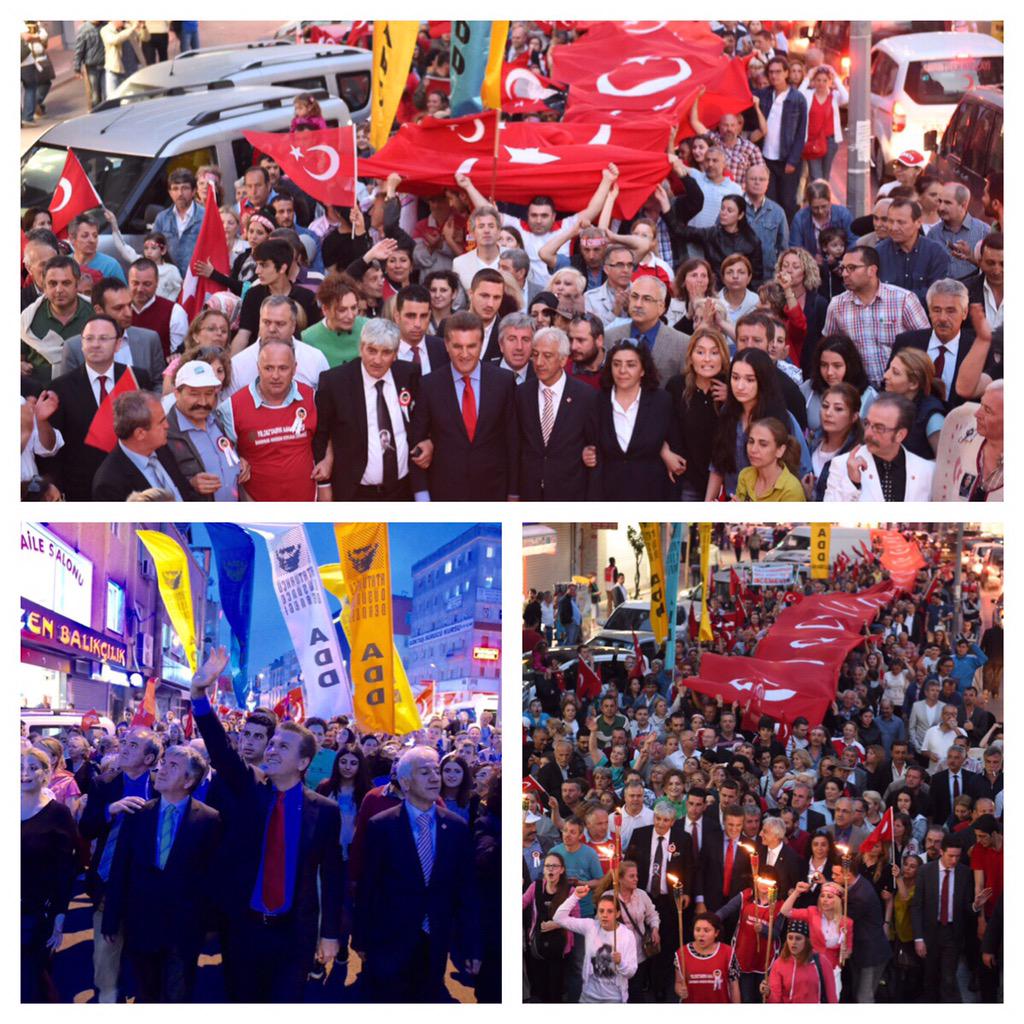 M_Sarigul's tweet photo. Gaziosmanpaşa Fener Alayı yürüyüşündeyiz. http://t.co/K9Q4nsm41Y