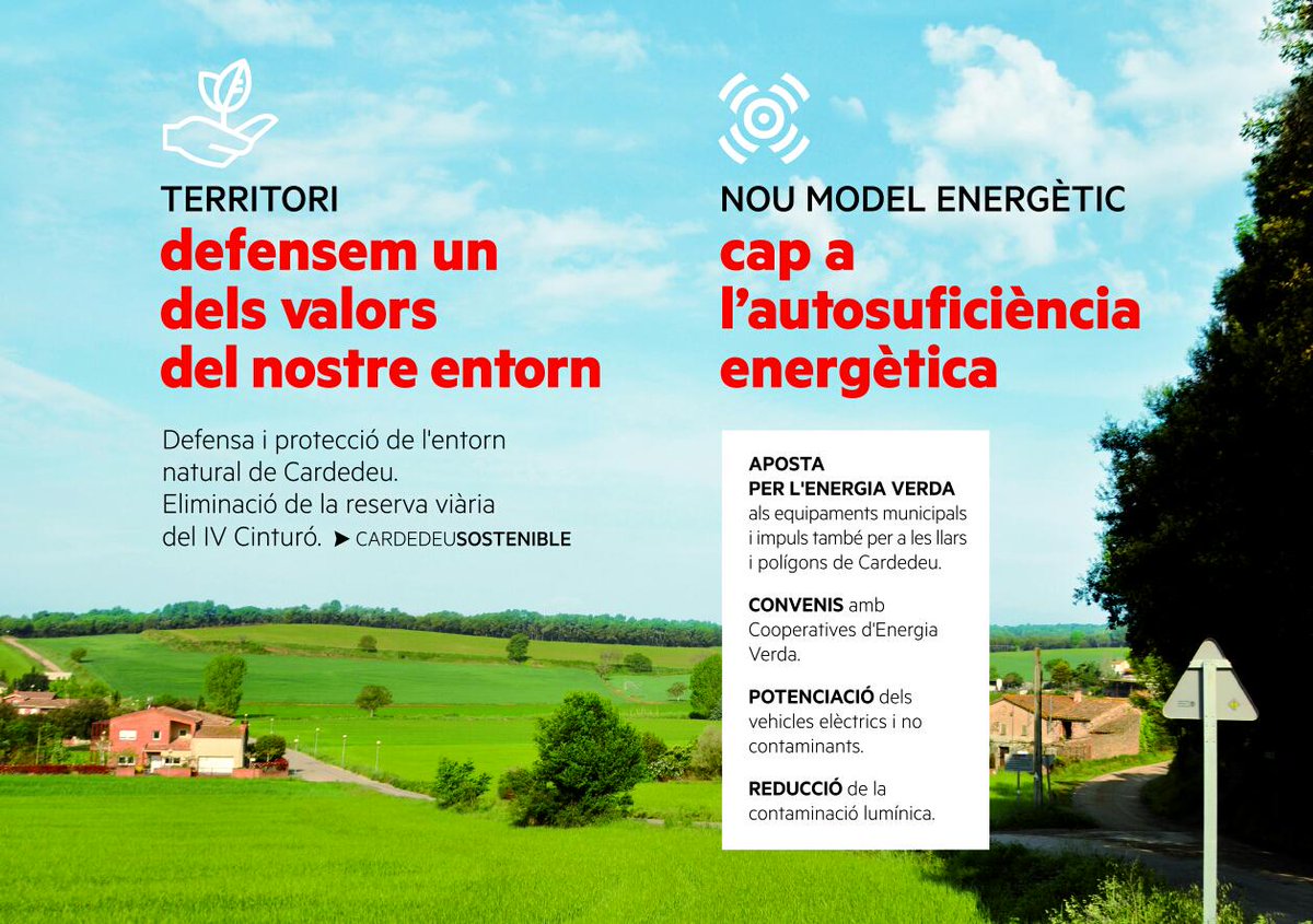 erc_cardedeu's tweet photo. Defensem el valor del nostre entorn. Tot el suport a @larondanocal http://t.co/NDkfCuGiBk