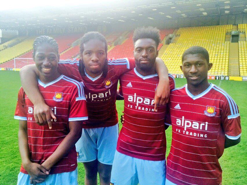 FBeyondBorders's tweet photo. Great evening for FBB coaches &amp; youth leaders at Vicarage road playing for a Fans for Diversity XI. Thanks @AnwarU01 http://t.co/R2DJVgKYg7
