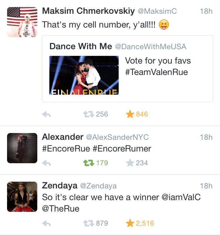 ValenteamMafia's tweet photo. Aww I love seeing this in my feed. Go #TeamValenRue !! #EncoreRumer #EncoreRue http://t.co/V55hGPZZyv