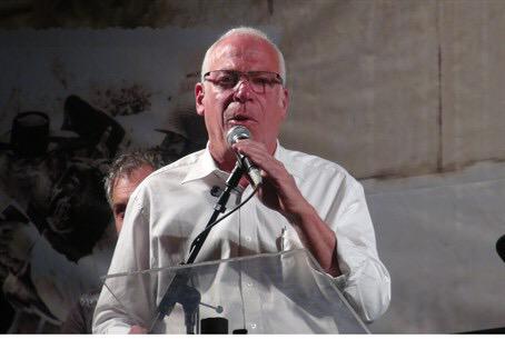 Pales601's tweet photo. Th #Israeli agricultural minister promises  to continue th path of th Rabbi of th settlement movement in th WestBank http://t.co/nHkMdj2biw