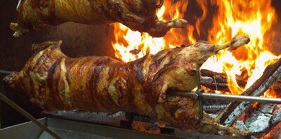 Spit Roast Lamb tweet media