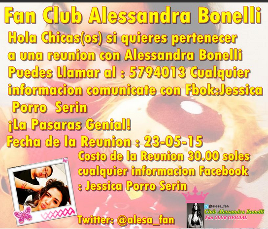 GRACIAS  <a href="/bonelli_ale/">Alessandra Bonelli</a> por la CONFIANZA Y EL CARIÑO HACIA ELLA , CONFIAR EN NOSOTROS !!
¡Dia Ignovidable!
Jessica♥☺