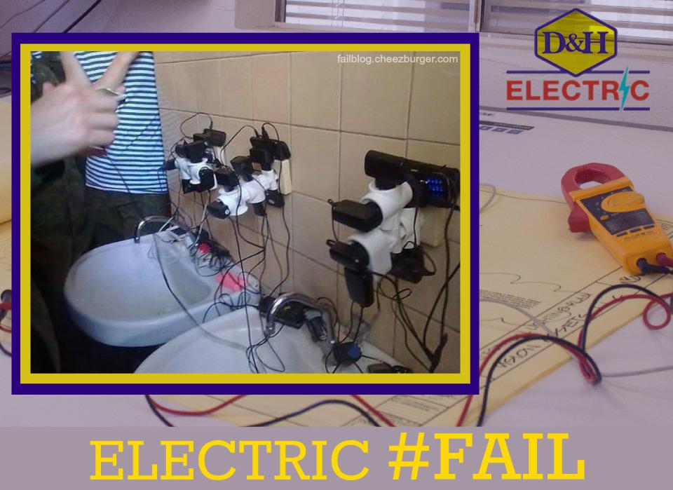 DandHElectric's tweet image. Don't have an #electricfail. Use electrical items in the bathroom specifically designed for use there. #electrictip