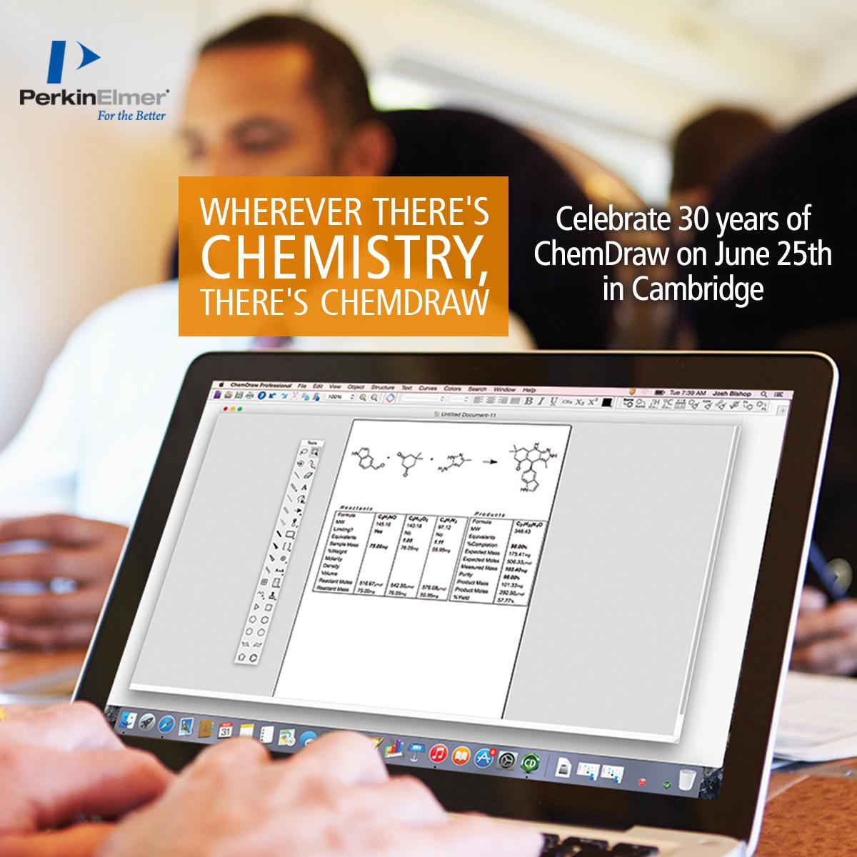 ChemDraw's tweet image. @CHEDtalks @YouTube @ChemDrawWizard  Yes, Pierre is a pro at ChemDraw. See him live on 6/25. bit.ly/1IhwYUs