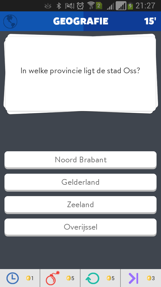 Deze wist ik dan toevallig...