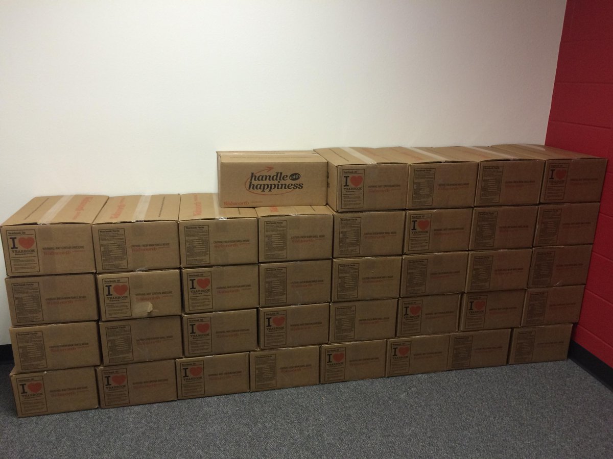 SHS_LakeBreeze's tweet photo. The books are here! It's not too late to buy this year's book Redwings! http://t.co/owpvdxdEbF