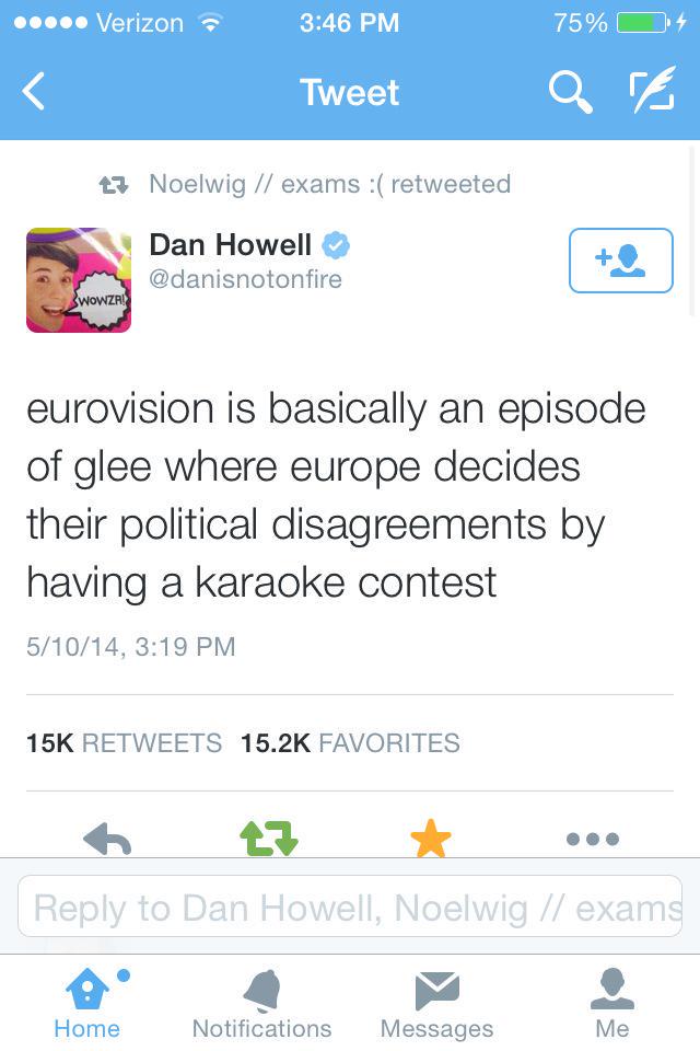 dutchswiftie_13's tweet photo. What #Eurovision2015 really is http://t.co/hlJfFRQJ7s