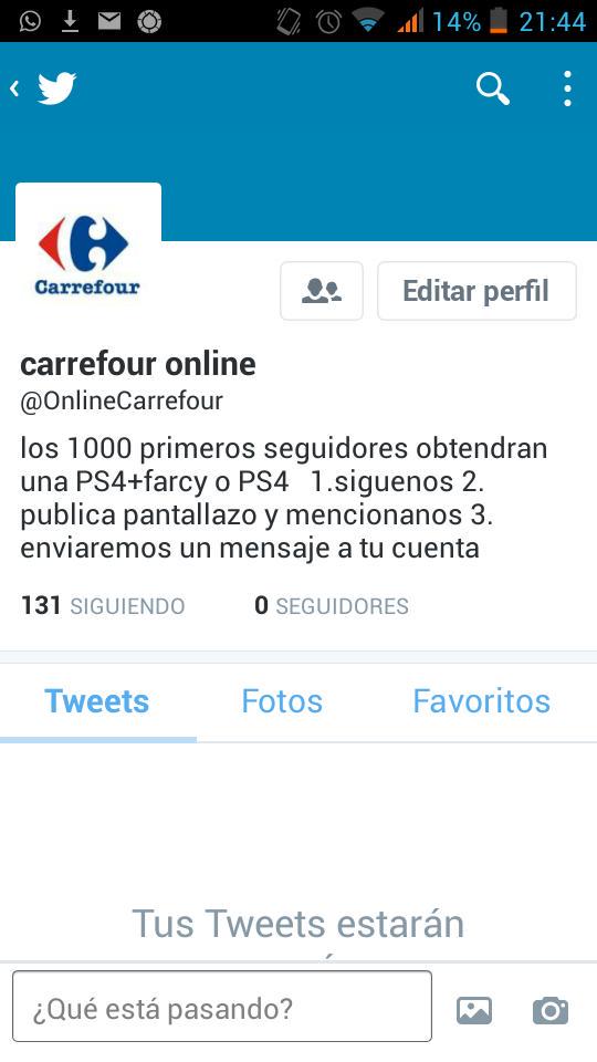 _melendioficial's tweet photo. A que esperais??? Animaos!! 
@OnlineCarrefour http://t.co/c3AGyWWB4P