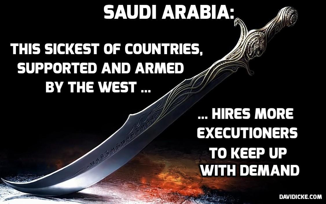 davidicke's tweet image. Saudi Arabia hiring more executioners: bit.ly/1HoXV5L