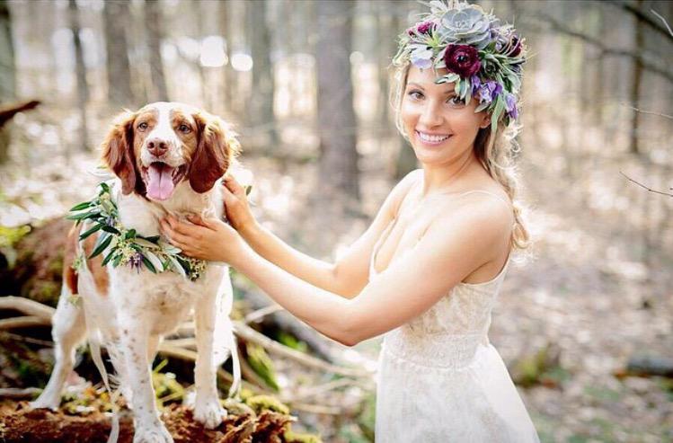Because shouldn't  your four legged friend look fierce too? #weddings