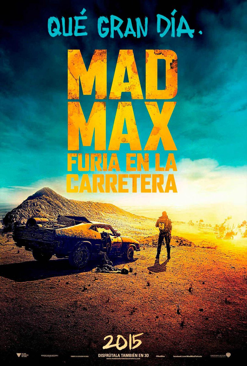 Jueves 21 a las 19:30h el evento especial: MAD MAX en V.O.S.E. Ven disfrazado, ¡y podrás tener palomitas gratis!