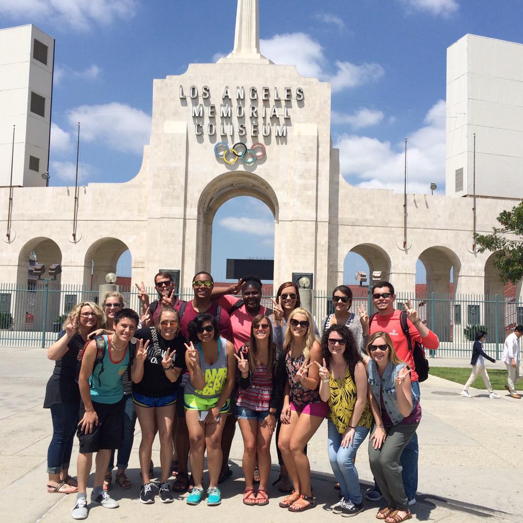 ATUCampusLife's tweet photo. CampusTour at USC #FightOn #OnTrackTrip15 #TechTakesLA http://t.co/N1MBJ3J6KJ
