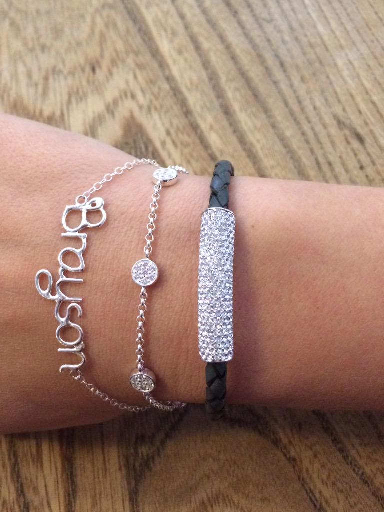 MooreHorton's tweet photo. Loving my 'Brayson' bracelet by @LauraGravestock been very spoiled by my hubby @EasyMoore http://t.co/kmERTceid6