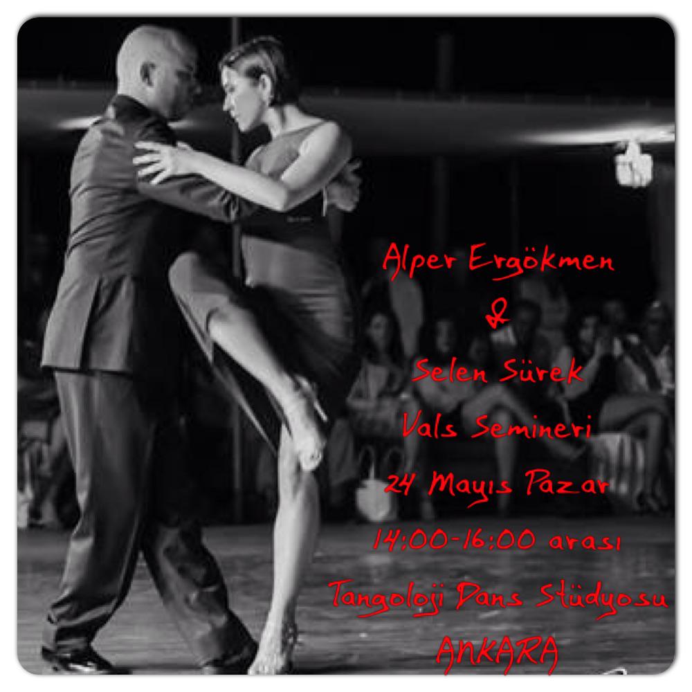 SelenSurek's tweet photo. Alper Ergökmen &amp; Selen Sürek
Vals Semineri
24 Mayıs 14:00-16:00 arası
Tangoloji'de https://t.co/06jjD68kOr http://t.co/nhkOck1Ahh