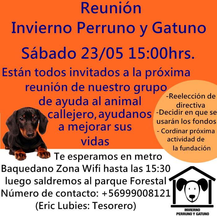 InviernoPyG's tweet photo. Nueva Junta @InviernoPyG Todos invitados!
Los esperamos c: 
@KathySalosny @jananeme @incond_gob @fund_quiltro RT! http://t.co/Pen2VfIhCE