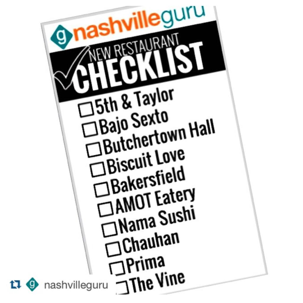 Come in and check us out! Thanks for putting us on your list <a href="/nashvilleguru/">Nashville Guru</a> !!!