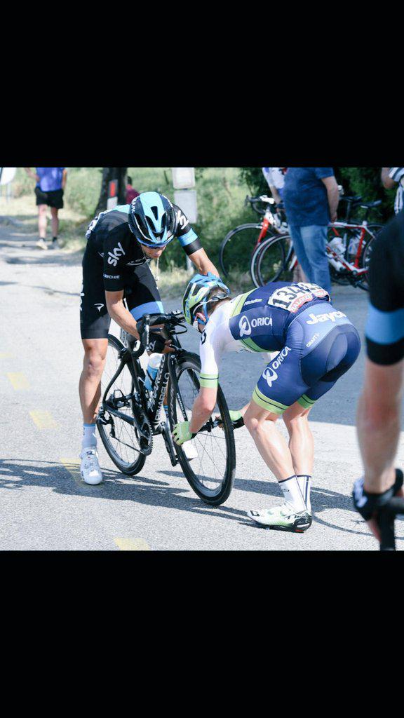 this is big sportsmanship i guess guess.felt sorry for <a href="/richie_porte/">Richie Porte</a> and the penalty he got.
