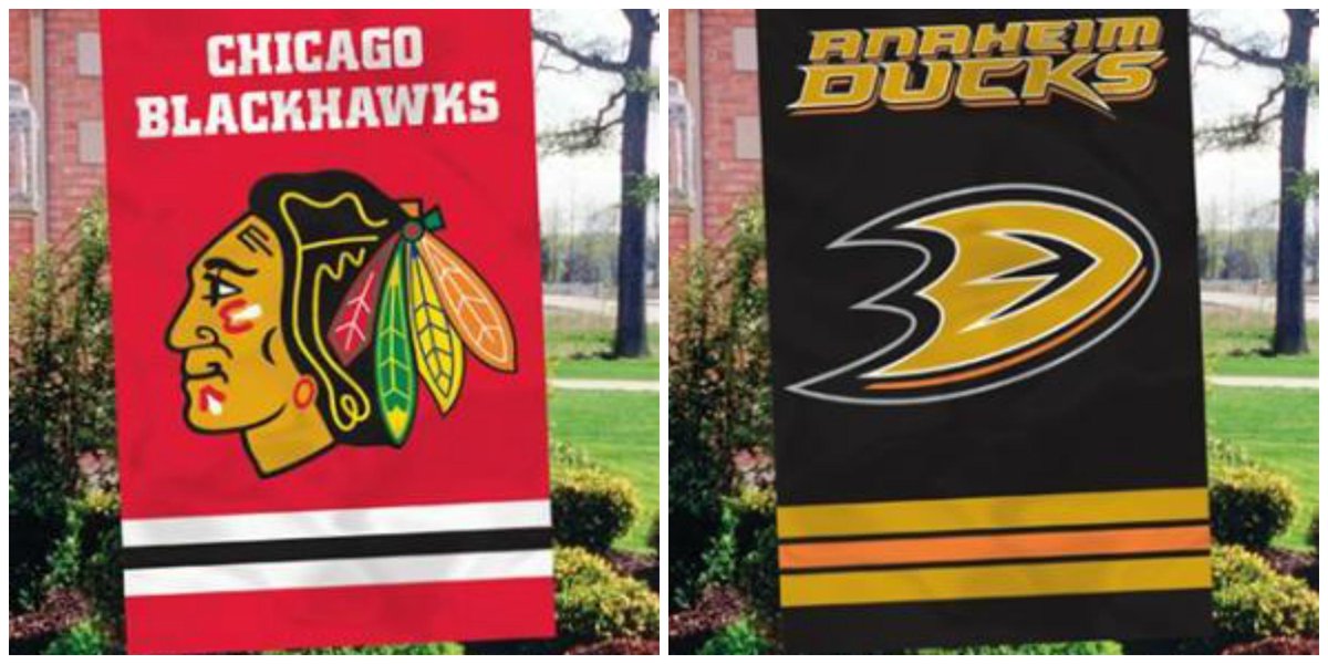It's an #NHL Western Conference Finals Flag Poll! Who wins Game 1?

RT - #Blackhawks 
FAV - #Ducks
