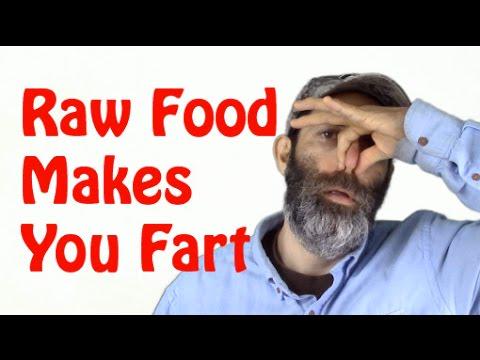 Why Raw Food Makes You Fart vid.staged.com/Frwp #rawfood #health
