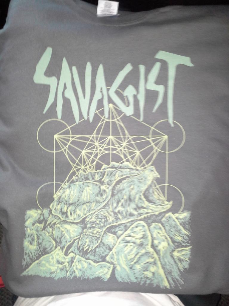 New shirts for ATL Death Fest tonight. Thanks again to <a href="/vertebrae33/">Vertebrae33</a> for the most excellent design!