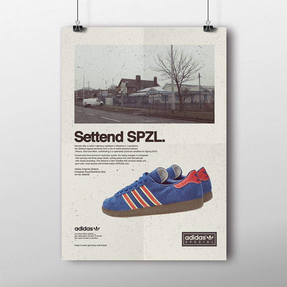 L10Studio's tweet photo. New Project: Create a series of advertisements for the SS15 Adidas X Spezial, based on 70s/80s Adidas archive artwork http://t.co/ZoOFwQDsqv
