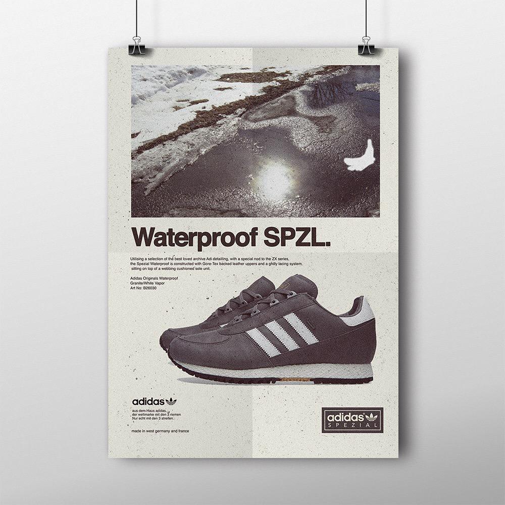 L10Studio's tweet photo. New Project: Create a series of advertisements for the SS15 Adidas X Spezial, based on 70s/80s Adidas archive artwork http://t.co/ZoOFwQDsqv