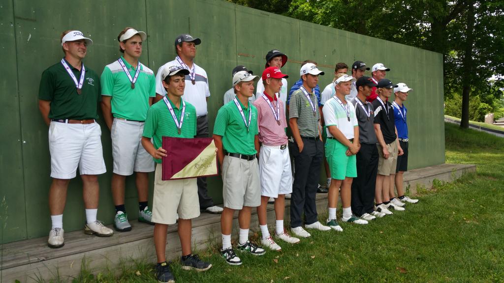 OzarksOzone's tweet photo. An incredible 6 of the 15 Class 2 golfers are from SWMO. Congrats gentlemen! #MSHSAA http://t.co/lKJefxtIDz