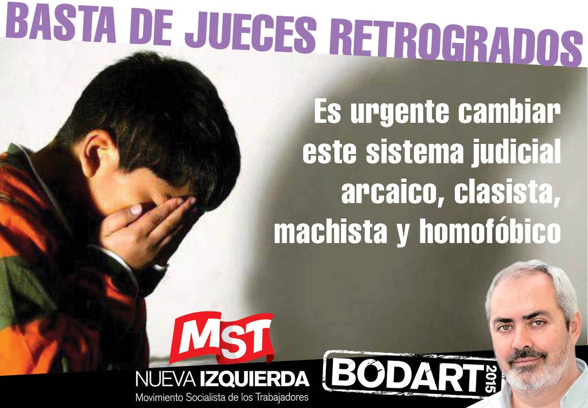 Ale_Bodart's tweet photo. #CasoTolosa Basta de jueces retrógrados Hay q cambiar éste sistema judicial arcaico, clasista, machista y homofóbico http://t.co/aPg1jNzgaT