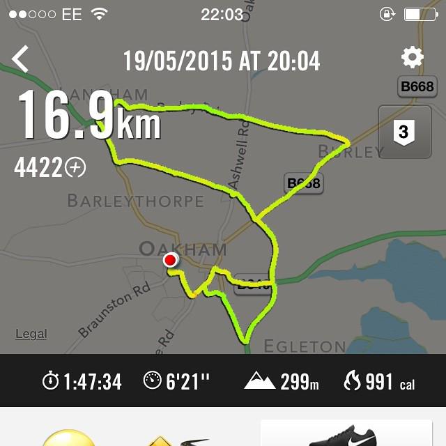 @ejkearney_ posted New record ☺️ #halfmarathon #training #rmhalf #running #newrecord #personalbest 👊