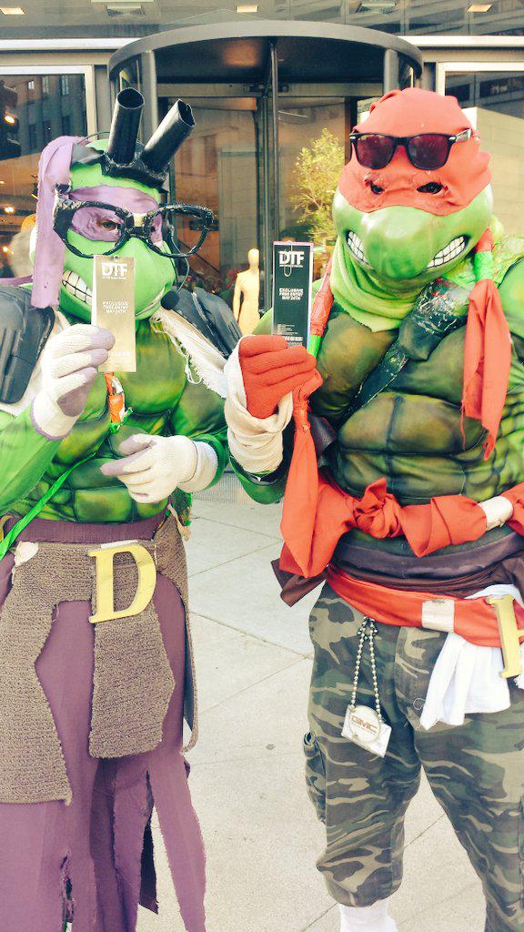DayTripFest's tweet photo. Yo look who got tickets to DayTrip! This ninjas are ready to rave. Are you?  https://t.co/PVujbhyw3x http://t.co/T5emdG8XM7