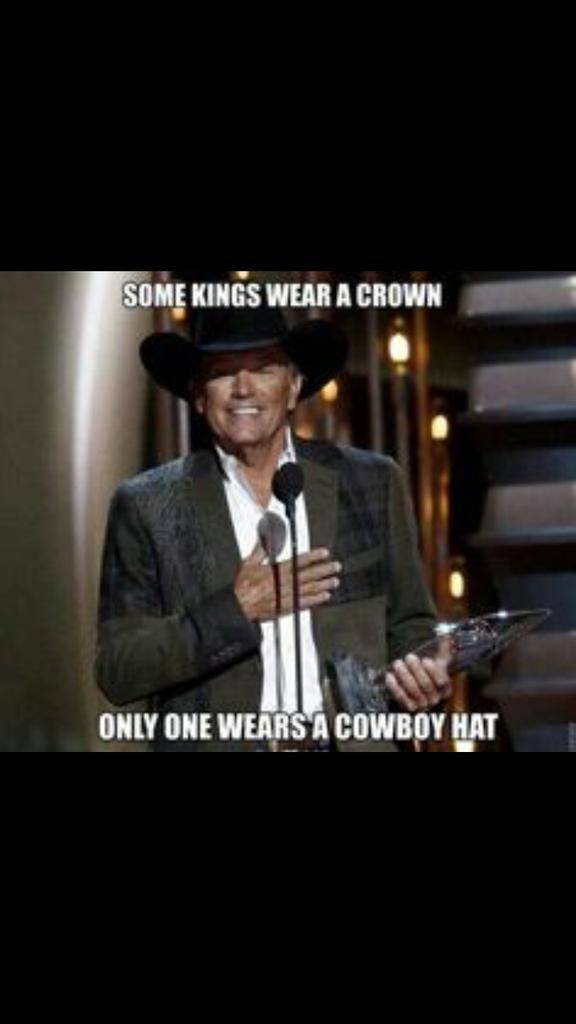 Happy belated birthday to George Strait 