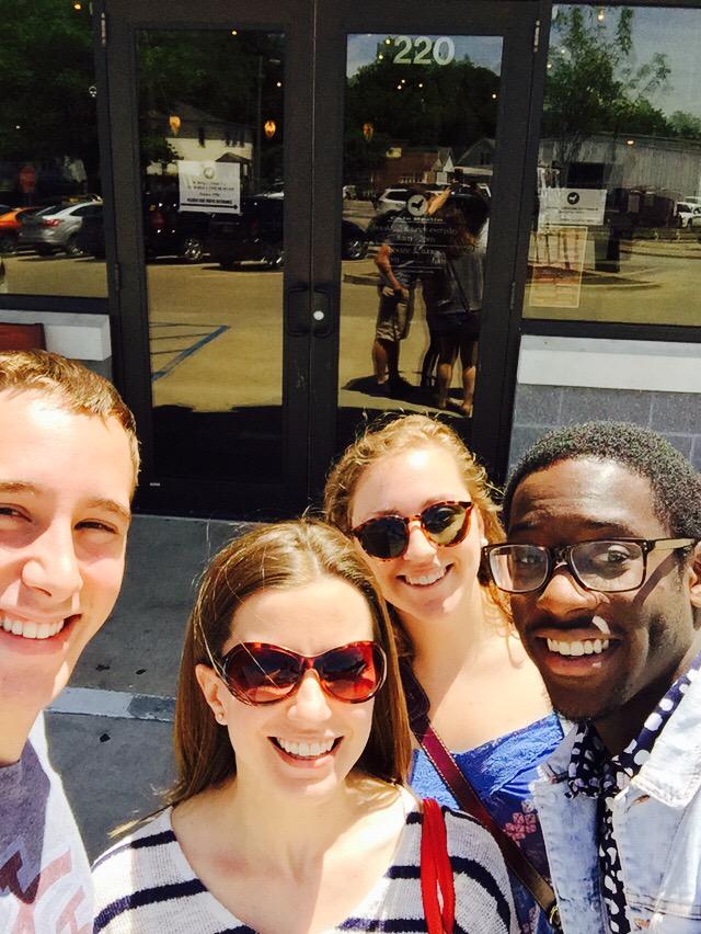 AliceKDade's tweet photo. Goodbye students!! @ginafinazz0 @Flutist_Tyler @MizzouMusic #lucky http://t.co/u737KzwXRp