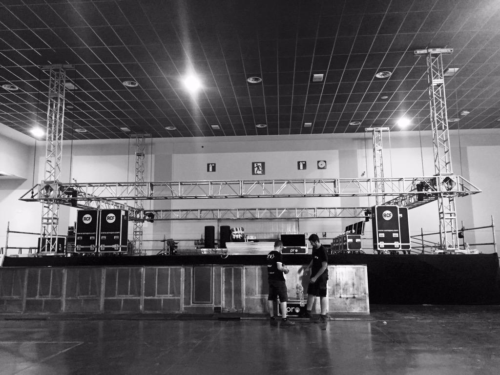 Moments del Setup a Mollerussa 15/05/2015 @ajmollerussa <a href="/SubirosRepreArt/">Subirós Repr.Artíst.</a> <a href="/MarcMarzenit/">Marc Marzenit</a>