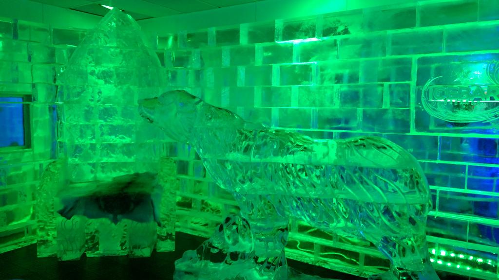 RedWindLLC's tweet image. It's cold in the ice bar. Thanks for having us @akin_gump #WINDPOWER2015 @AWEA #windpower #wind #RenewableEnergy