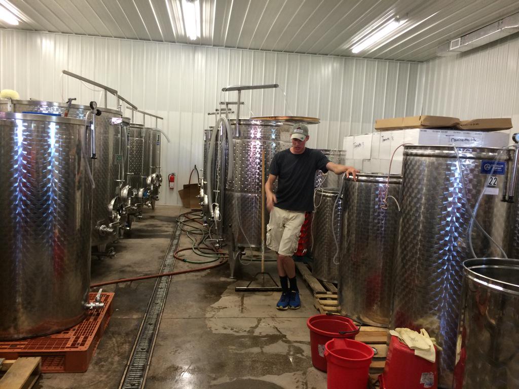 Pretty cool time learning about wine making in the happy valley! #pennaceinfo