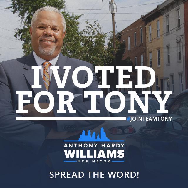 JoinTeamTony's tweet image. Thank you to all the early evening voters out there. RT if you're on #TeamTony.