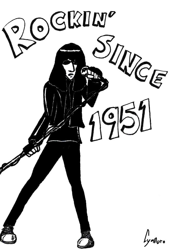 \"Hey ho,let\s go
Hey ho,let\s go...
...Happy birthday to me
Happy birthday Joey Ramone
Happy birthday to meeeeeeeeee\" 