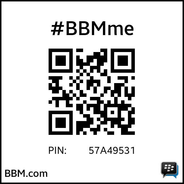 #BBMme PIN: 57A49531 pin.bbm.com/57A49531