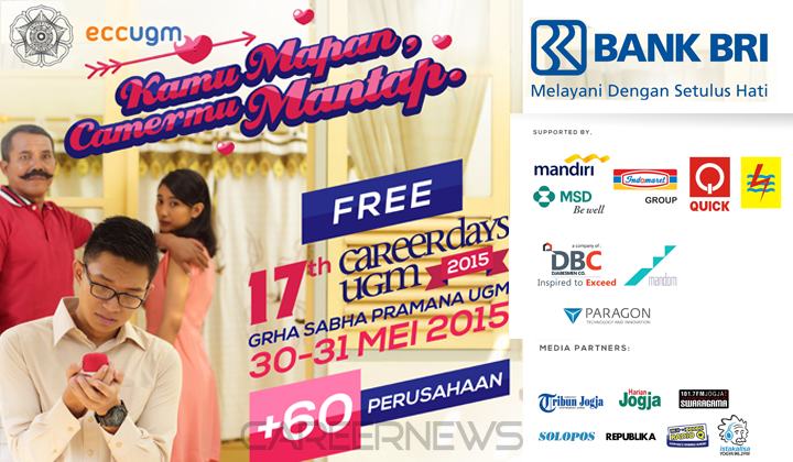 SoloUpdate's tweet photo. #Jogja @careernewsecc: 30-31/5/2015 #jobfair 17th Career Days UGM 2015 at Graha Sabha Pramana http://t.co/83LavX1qj0 http://t.co/fsQKvGQdOX